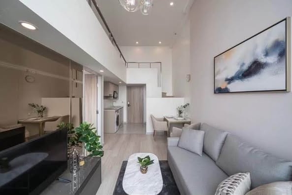 living room of KnightsBridge Prime Sathon