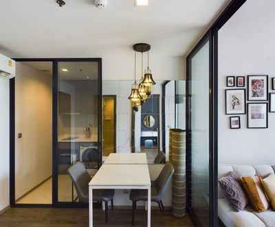 living room and room interior of Life Ladprao Valley