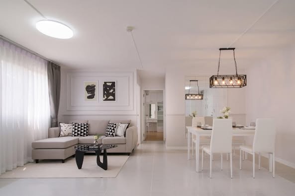 living room and room interior of Lumpini Center Lad Prao 111