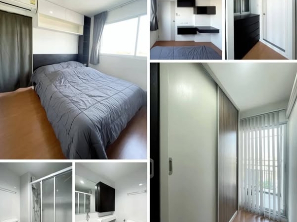 bedroom of Lumpini Condo Town Ram Inthra-Lat Pla Khao 2