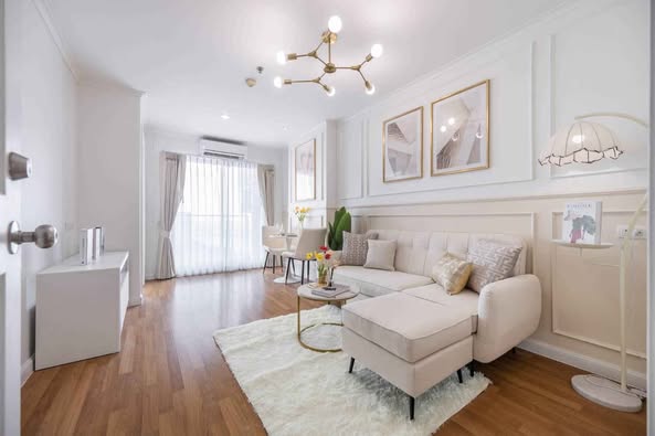 living room of Lumpini Park Riverside Rama 3