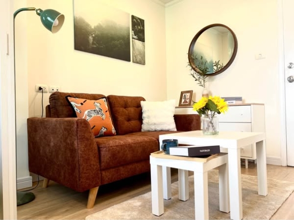 living room of Lumpini Ville La Salle – Bearing