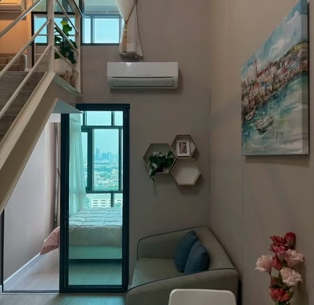 living room and room interior of Metro Sky Prachachuen