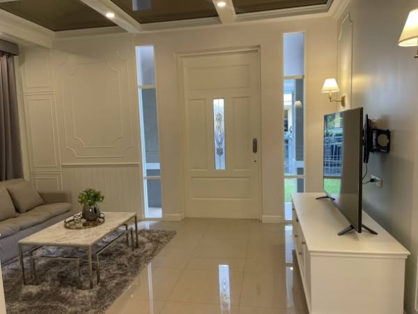 living room and room interior of Milton Residence Ramintra