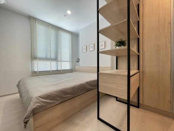 bedroom and room interior and bathroom of NUE Noble Srinakarin Lasalle นิว โนเบิล ศรีนครินทร์ – ลาซาล
