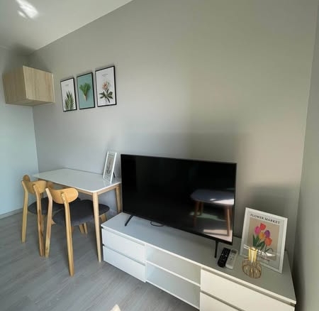 living room and room interior of NUE Noble Srinakarin Lasalle นิว โนเบิล ศรีนครินทร์ – ลาซาล