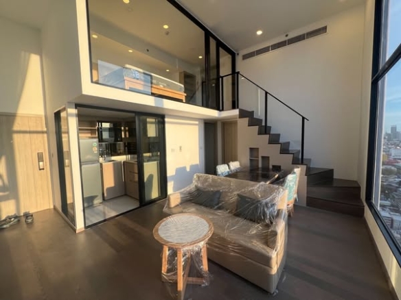 living room and room interior of Park Origin Ratchathewi
