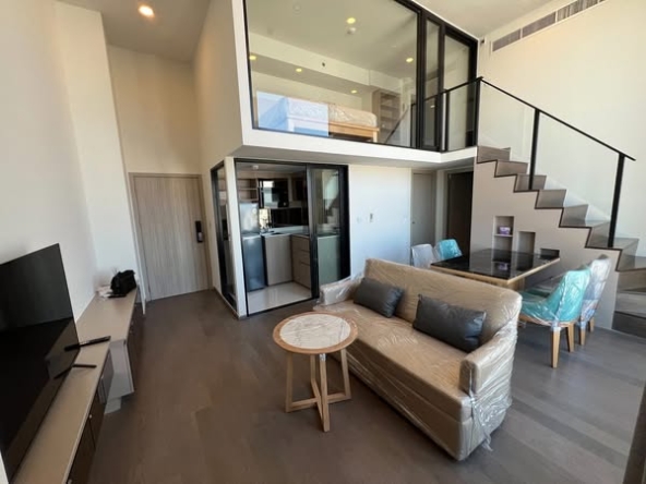 living room and room interior of Park Origin Ratchathewi