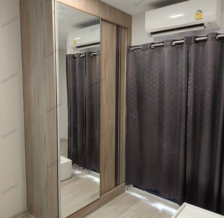 bedroom and room interior and bathroom of พลัมคอนโด สะพานใหม่ สเตชั่น PLUM CONDO SAPHANMAI STATION