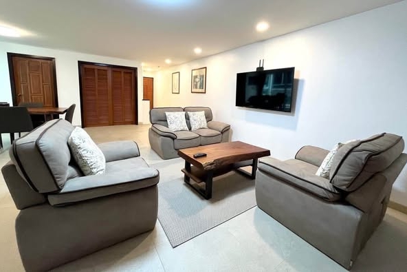 living room of Prime Suites Condominium
