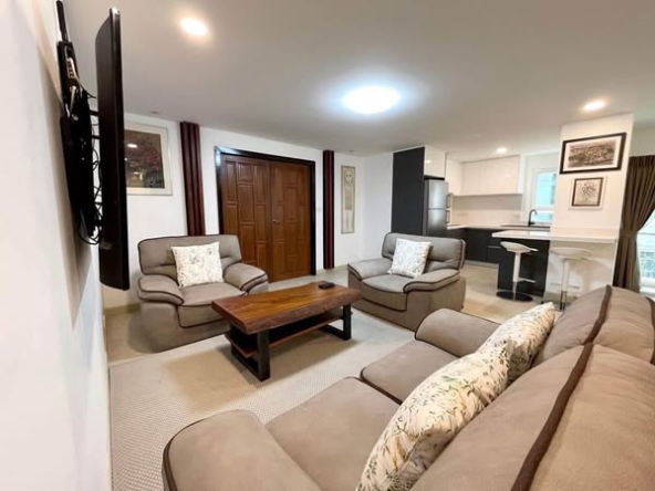 living room of Prime Suites Condominium