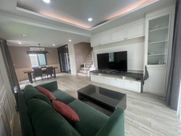 living room of Pruksa Village 32 Delight Donmuang - Local Road