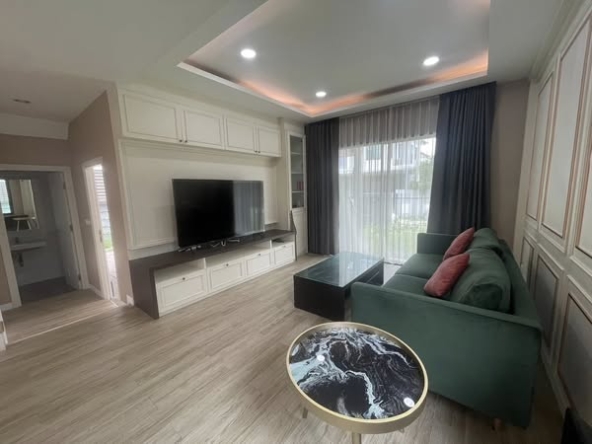 living room of Pruksa Village 32 Delight Donmuang - Local Road