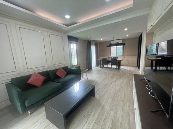 living room of Pruksa Village 32 Delight Donmuang - Local Road