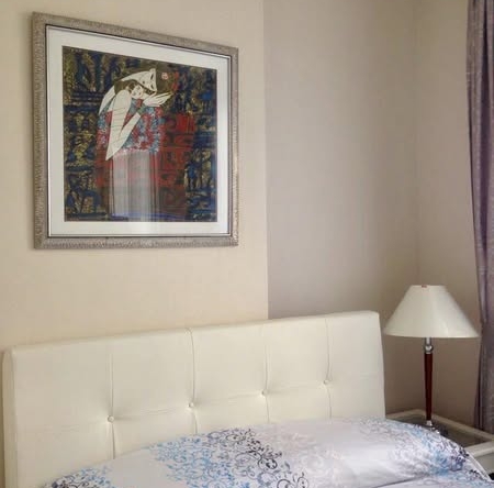 bedroom of Q House Sukhumvit 79