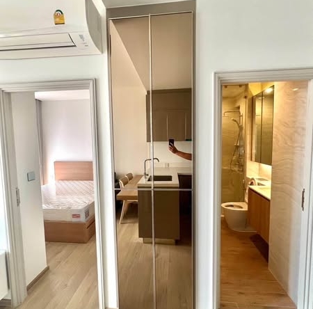 bedroom and room interior of QUINN SUKHUMVIT 101 ควินน์ สุขุมวิท 101
