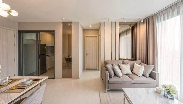bedroom and living room of Rhythm Sukhumvit 42