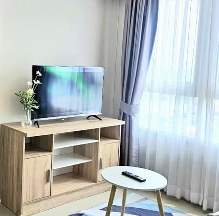 bedroom and living room of Rich Park Chao Phraya