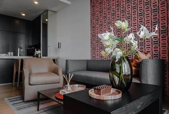 living room of SALADAENG One