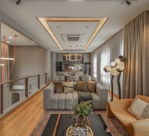 living room of SOL Midtown มิดทาวน์ เพชรเกษม สาทร