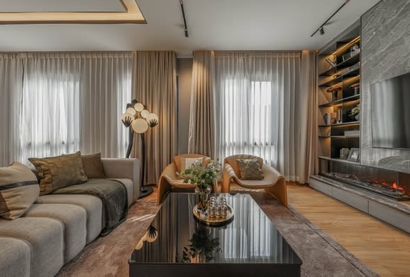 living room of SOL Midtown มิดทาวน์ เพชรเกษม สาทร
