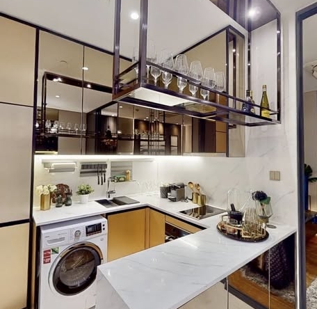 kitchen of Supalai Icon Sathon