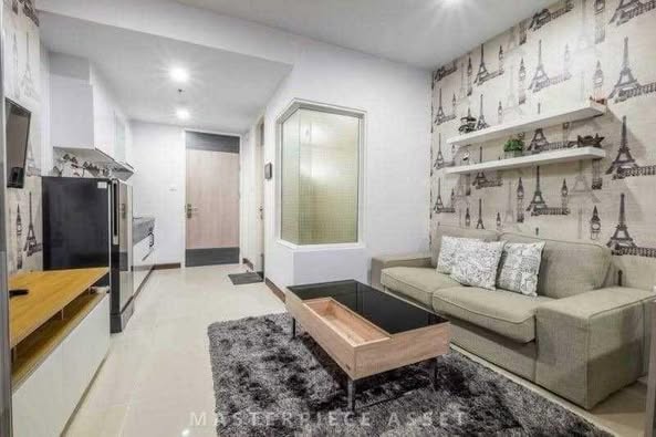 living room and bedroom of Supalai Premier @ Asoke