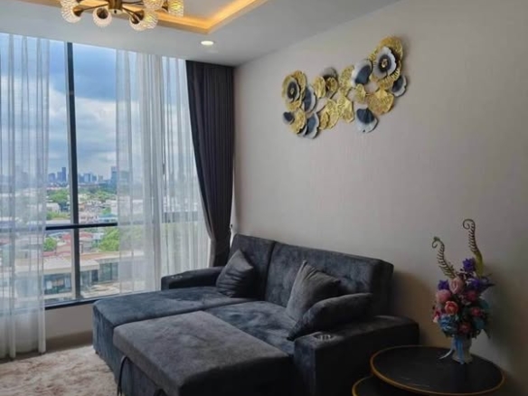 bedroom and living room of Supalai Premier Samsen-Ratchawat