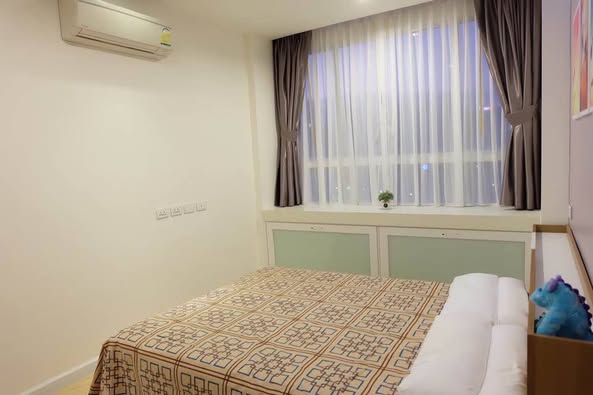 bedroom of TC-Green Condominium