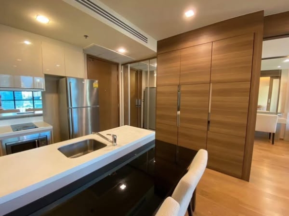 room interior and kitchen of The Address Sathorn