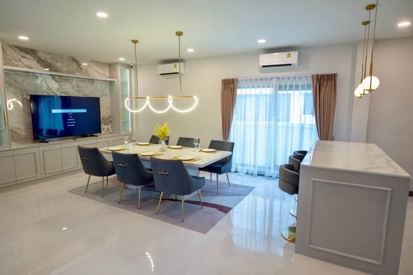living room and kitchen of The City Bangna