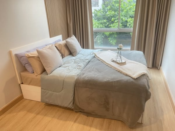 bedroom of The Kith Plus Nawamin เดอะ คิทท์ พลัส นวมินทร์