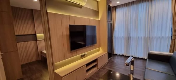 bedroom and living room of THE LINE Asoke-Ratchada