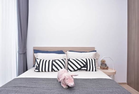 bedroom of THE LINE Phahon-Pradipat