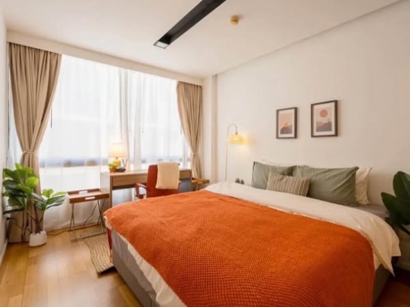 bedroom of The Nest Ploenchit