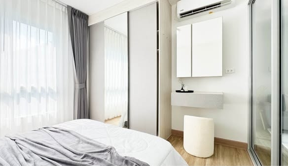 bedroom and room interior of The Niche ID Bangkhae – Bangkae Phase 2