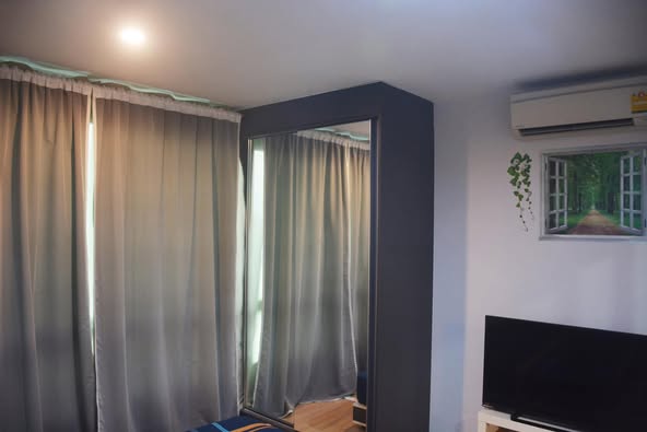 bedroom and room interior of The Niche Mono Bangna A & B Building Phase 1 :เดอะ นิช โมโน บางนา อาคาร A และ B เฟส1