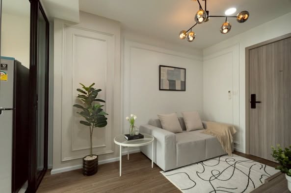 bedroom and living room and room interior of The Origin Phahol-Saphanmai