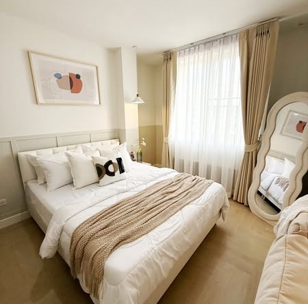 bedroom of The Parkland Bangna