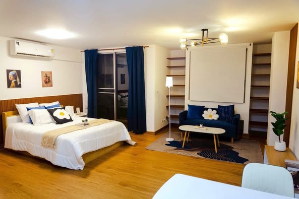 bedroom of The Parkland Bangna