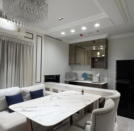 room interior and kitchen of The Parkland Phetkasem 56