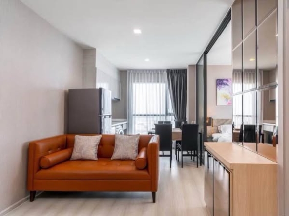 living room of The President Condo Sukhumvit 81