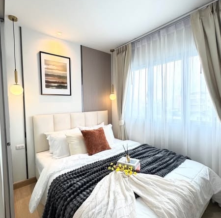 bedroom of The Privacy Ladprao – Sena