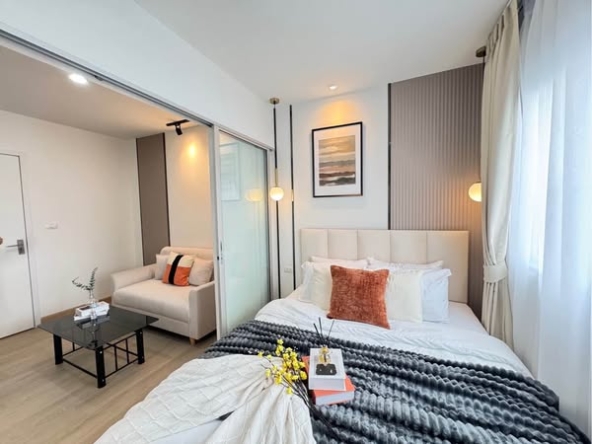 bedroom of The Privacy Ladprao – Sena