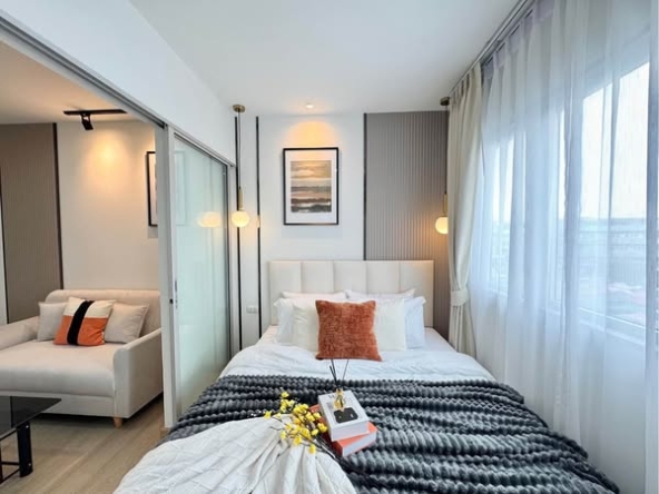 bedroom of The Privacy Ladprao – Sena