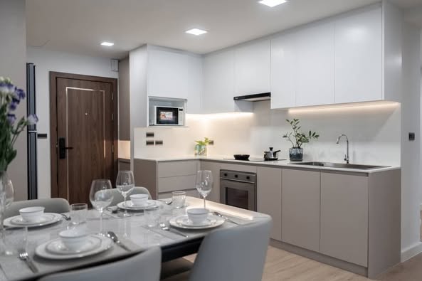 kitchen of The Rise Sukhumvit 39