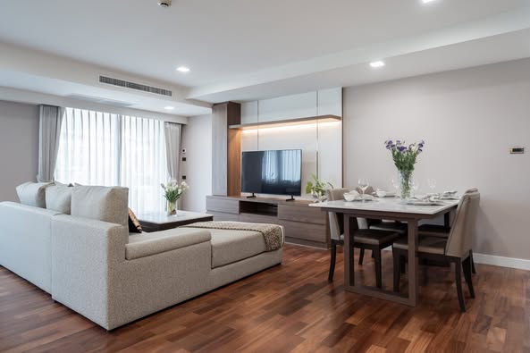 living room of The Rise Sukhumvit 39