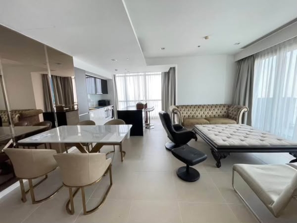 living room and bedroom and room interior of The River Condominium