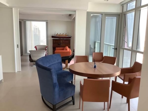 living room and room interior of The River Condominium