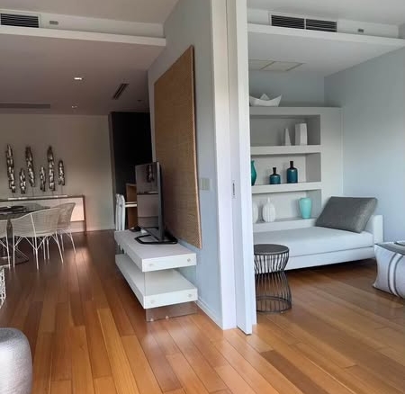 living room and room interior of The River Condominium